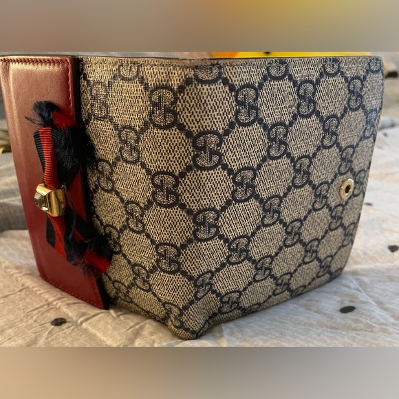 Gucci GG Supreme Sherry Line Wallet - Picture 8 of 8